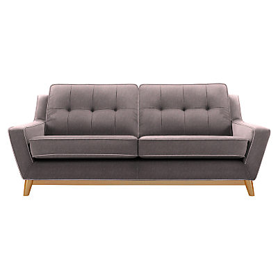 G Plan Vintage The Fifty Three Large 3 Seater Sofa Marl Aubergine